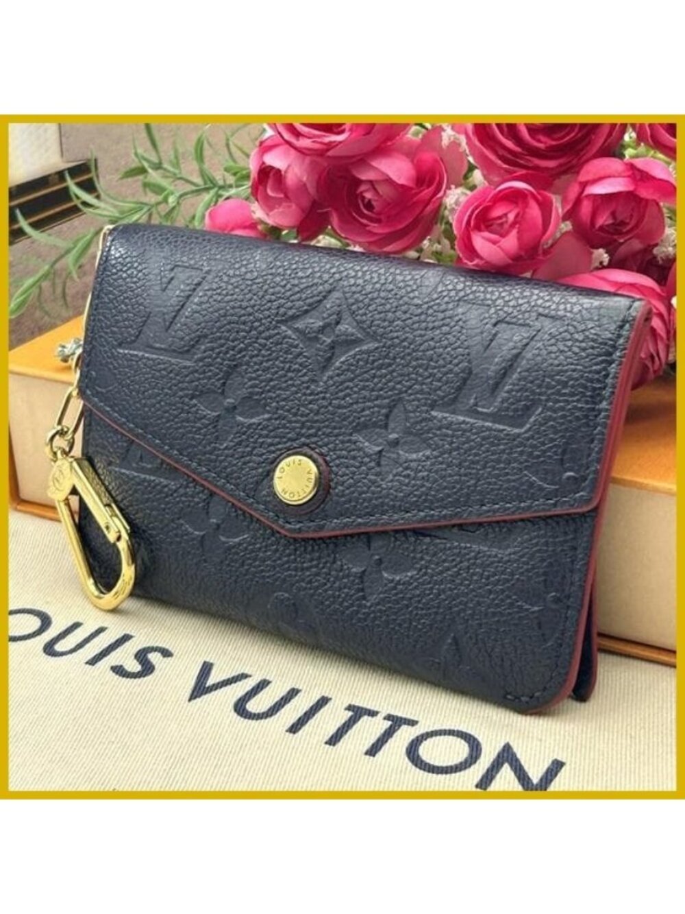 Louis Vuitton Empreinte Pochette Cles Coin Purse